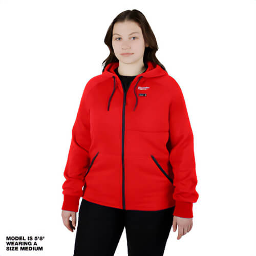 Milwaukee 336R 212X Women s Heated Hoodie Red 2XL