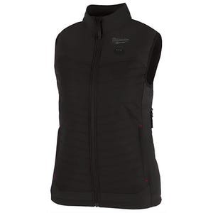 Milwaukee® F300B-21S M12™ Women's Heated Axis™ Vest with M12™ Battery, Battery Charger and Battery Holder, Black, S