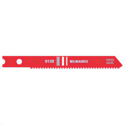 Milwaukee® 48-42-5850 Heavy Duty Jig Saw Blade, 4 in L x 9/32 in W, 8 TPI, Bi-Metal Body, 5 pk