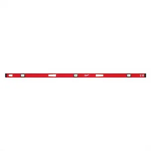 Milwaukee® MLIBM78 Heavy Duty Magnetic I-Beam Level, 78 in L, 3 Vials, Aluminum, 0.0005 in Accuracy