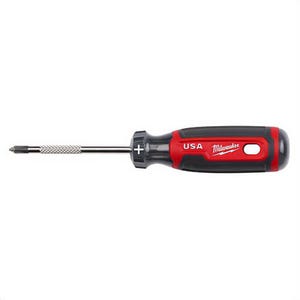 Milwaukee® MT201 Standard Screwdriver, #1 Point Phillips® Point, 6.7 in OAL, Acetate Handle, Chrome