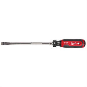 Milwaukee® MT209 Standard Screwdriver, #3/8 Point Slotted Point, 13 in OAL, Acetate Handle, Chrome