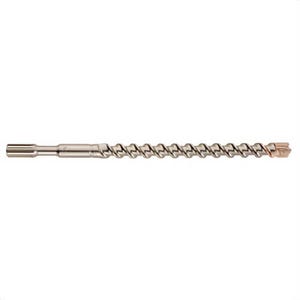 Milwaukee® 48-20-4419 Spline 4-Cutter Rotary Hammer Drill Bit, 2 in Drill Bit, 3/4 in, 18 in Cutting Depth, 23 in OAL