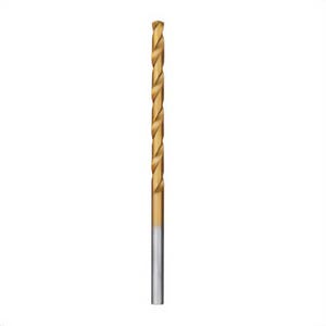 Milwaukee® 48-89-2229 Thunderbolt® Secure-Grip™ Jobber Length Drill Bit, 1/2 in, 0.5 in Drill, 135° Point, Steel, Titanium Coated