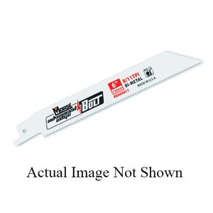 M.K. Morse® Advanced Edge Bolt® RBAE6501115T05 Reciprocating Saw Blade, 6 in L x 3/4 in W, 11/15 TPI, Bi-Metal Body
