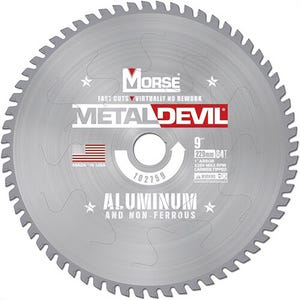M.K. Morse® CSM964FNFC Metal Devil Circular Saw Blade