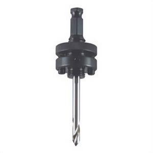 M.K. Morse® 139038 Heavy Duty Hole Saw Arbor with MAPD301 Pilot Drill, 7/16 in Hex Shank, 1/4 x 3-3/32 in Pilot Drill, Carbon Steel