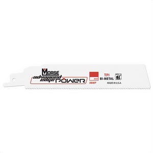 M.K. Morse® RBWP94214T25 Reciprocating Saw Blades, 9 in, 25 pk, 14 TPI
