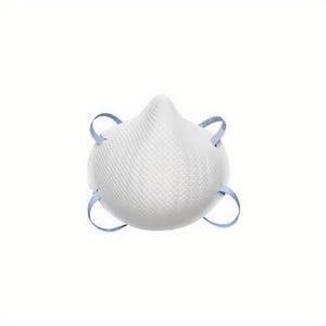Moldex® 2201N95 2200 Disposable Particulate Respirator with Molded Nose Bridge, S, Resists: Non-Oil Based Particulates
