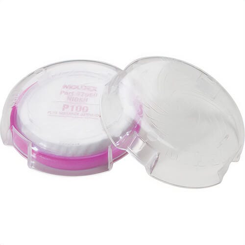 Moldex® 7999 Filter Disk Cover for use with 7940P100, 7950P100 and 7960P100 1 Pair/Bag, 30 Bag/Case