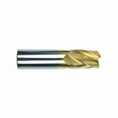 Morse® 56780 5972C Center Cutting Single End Roughing End Mill, 1/4 in, 3/4 in Max Depth Of Cut, 4 Flutes, 1/4 in Shank, 2-1/2 in OAL