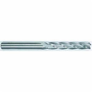 Morse® 58516 5951 Center Cutting Extra Long Length Single End End Mill, 1/4 in dia Cutter, 1-1/2 in Length of Cut, 4 Flutes