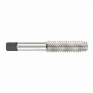 Morse® 32645 2046 Straight Flute Hand Tap, Right Hand Cutting, 9/16-18 Thread, H3 Thread Limit, Bottoming Chamfer, 4 Flutes, HSS
