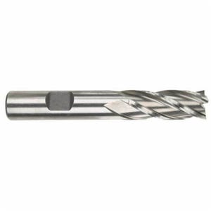 Morse® 43567 1897 Non-Center Cutting End Mill, 21/64 in dia Cutter, 3/4 in Length of Cut, 4 Flutes, 3/8 in dia Shank, 2-1/2 in OAL
