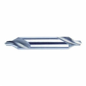 Morse® 25043 1495 Plain Combined Drill and Countersink, #3, 60 Deg included, 60 Deg Point, HSS, Bright