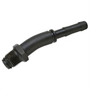 MPT® L-3-E Air Inlet Hose Swivel, 1/2 in Nominal, MPT x Hose Barb End Style