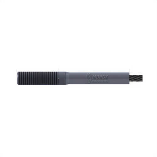 Muncy™ STS-8A Standard Threaded Wire Rope Swage Stud, UNC/UNF, 1/4 in Cable, 1/2-13 x 1/2-20, 0.43 to 0.46 in After Swage