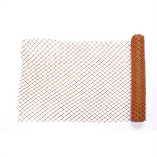 Mutual 14988-45-48 Diamond Safety Fence, 50 ft L x 4 ft H, HDPE