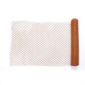 Mutual 14988-45-48 Diamond Safety Fence, 50 ft L x 4 ft H, HDPE