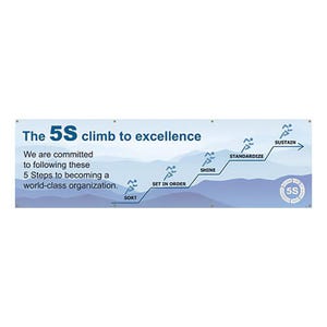 National Marker BT589 Banner, The 5S Climb