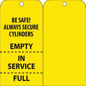 National Marker CT499 Tags, Empty/In, Service/Full