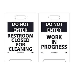 National Marker FS22 Floor Sign, Double Side, Do Not