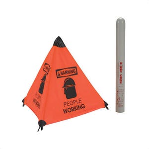 National Marker HFS8 Handy Cone Floor Sign, Warning