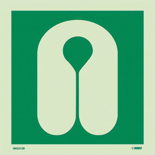 National Marker IMO212P Symbol, Life Jacket