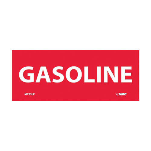 National Marker M725LP Gasoline, Laminated