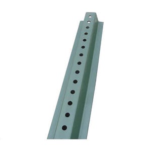 National Marker P8GR Sign Post, Steel, Green, 8