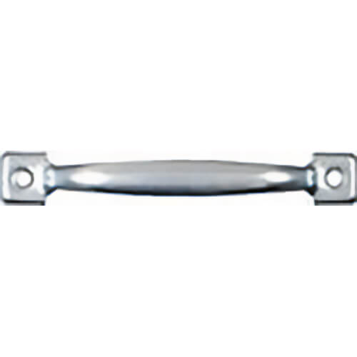 National Hardware® N117-713 Door Pulls with 2 Holes, Zinc Plated Steel, 5 in, for use as a Screen or Storm Door Pull