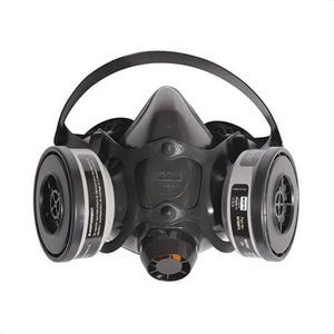 North® By Honeywell 770030L Half Mask Respirator, 7700 Series, Large, Black