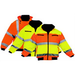 OccuNomix Class III Bomber Jacket, Yellow, XXXL