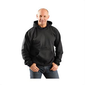 OccuNomix LUX-SWTFR-NXL Premium Flame Resistant Hoodie, XL, Navy, Modacrylic/Cotton Fleece
