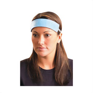 OccuNomix SB100 Original Soft Sweat Band, Polyester Cloth, Can Be Used With Hard Hats, Universal, Blue