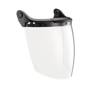 Petzl® A014AA00 Vizen Face Shield, EasyClip Attachment System, ANSI, Class 1, 2019 Vertex, Strato