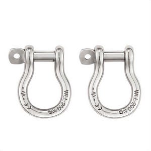Petzl® C087AA00 Shackle For Connecting a Seat. Attaches Podium to Astro® and Sequoia® Harnesses, Pack of 2