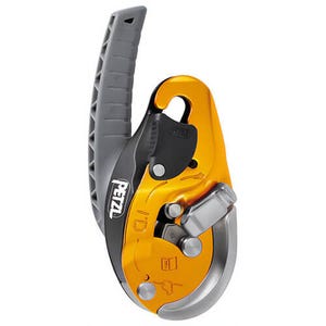 Petzl® D020AA00 I'D® S Descender/Belay Device, ANSI & NFPA, Small (10 - 11.5 mm), Yellow