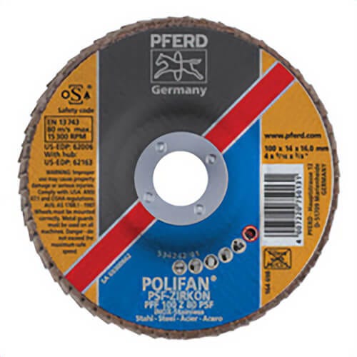 Pferd 17009 American Pattern Key File Set with 16075 Quick Mounting Handle, 6 pc, 4 in Length of Cut, Second Cut