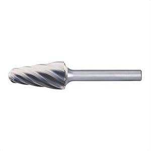 Pferd 25185 High Performance Line Premium Grade Carbide Burr, Radius End, Taper Radius (Shape SL) Head, 5/8 in dia Head