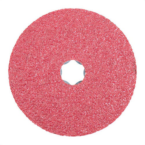 Pferd Combiclick® 40697 Coated Abrasive Disc, 4-1/2 in dia, 24 Grit, Ceramic Oxide Abrasive