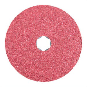 Pferd Combiclick® 40697 Coated Abrasive Disc, 4-1/2 in dia, 24 Grit, Ceramic Oxide Abrasive