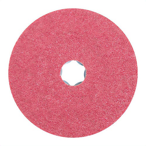 Pferd Combiclick® 40698 Coated Abrasive Disc, 4-1/2 in dia, 36 Grit, Ceramic Oxide Abrasive