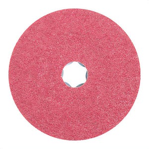 Pferd Combiclick® 40698 Coated Abrasive Disc, 4-1/2 in dia, 36 Grit, Ceramic Oxide Abrasive