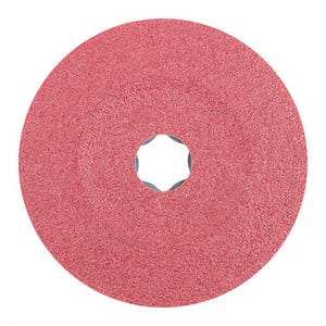 Pferd Combiclick® 40700 Coated Abrasive Disc, 4-1/2 in dia, 60 Grit, Ceramic Oxide Abrasive