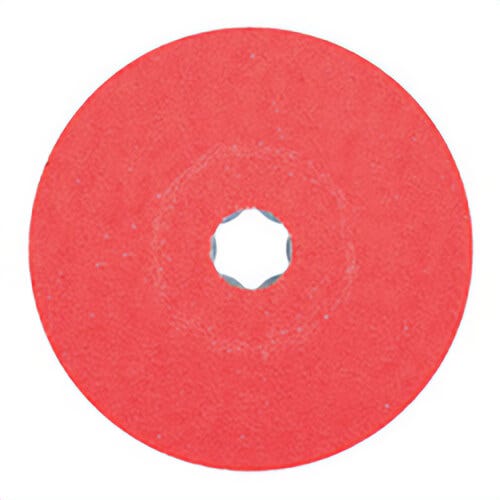 Pferd 40733 Combiclick® Coated Abrasive Fiber Disc, 5 in dia, 36 Grit, Top-Sized CO-COOL Ceramic Oxide Abrasive
