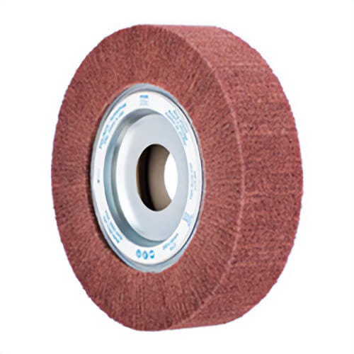 Pferd Polinox® 43139 Unmounted Non-Woven Flap Wheel, 8 in dia, 2 in W Face, 280 Grit, Fine Grade, Aluminum Oxide Abrasive