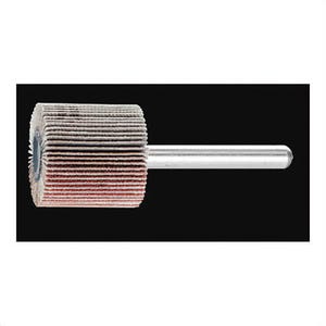 Pferd 45316 Quick Change Flap Wheel, 1 in dia, 1 in W Face, 40 grit, 1/4-20 Thread, Coarse Grade, Aluminum Oxide Abrasive