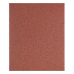 Pferd 46916 HP Series Coated Abrasive Sheet, 11 in L x 9 in W, 120 Grit, Aluminum Oxide Abrasive, Cloth Backing