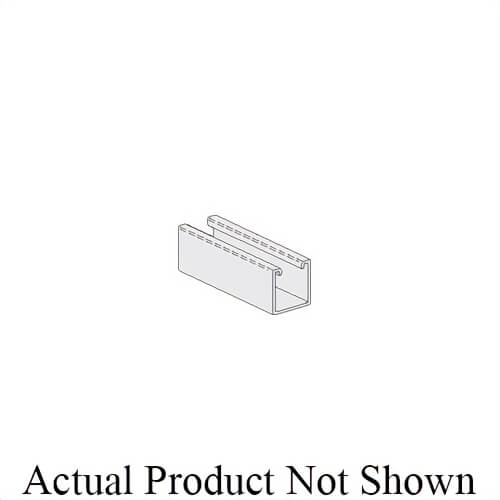 PHD S1011 SS FIG 1001 Channel 1-1/8 x 9/16 in Slots, 2 in Slot Spacing, 12 ga thick, 10 ft L